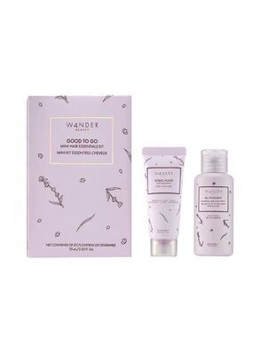 Wander Beauty Good to Go Hair Essentials Kit 2 Piece Travel Set